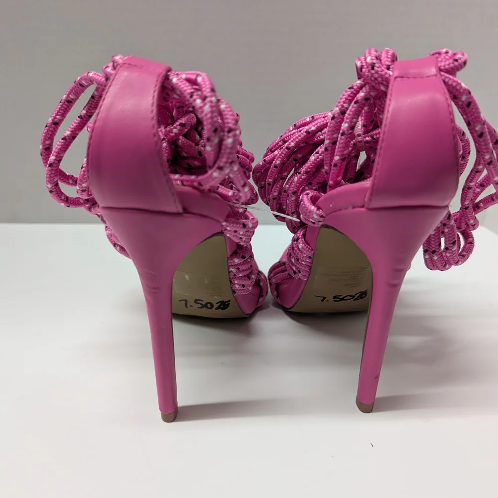 Steve Madden Fuchsia Knotted Heels